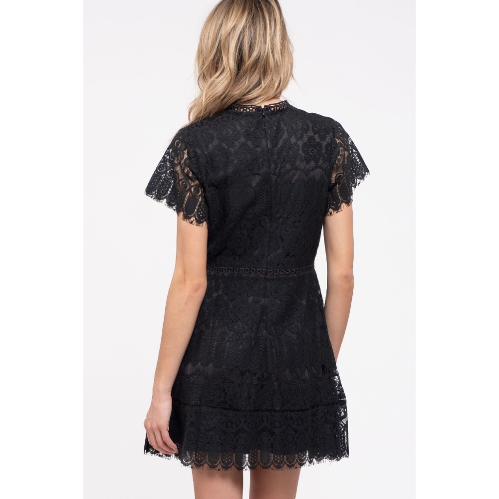 Black Lace Dress - Picture 6 of 8